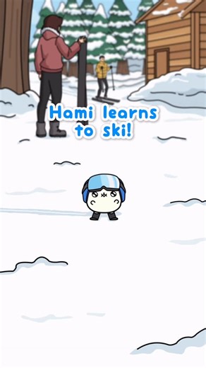 Hamiboom | one day hami will become olympic competitor! just not today😅🐹 #hamiboom #ski #skiing | Instagram