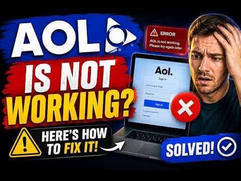 AOL Mail Not Working? Easy Fixes for Login & Sync Issues