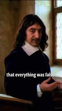 René Descartes explains his quote "I Think; Therefore, I Am" (1638)