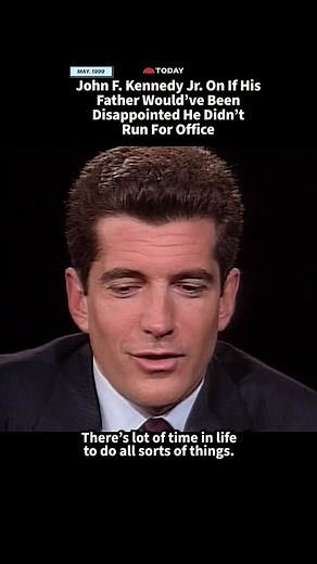 Two months before his death in July 1999, John F Kennedy Jr. sat down with TODAY's Katie Couric in what would end up being his last interview. Kennedy discussed his budding magazine,