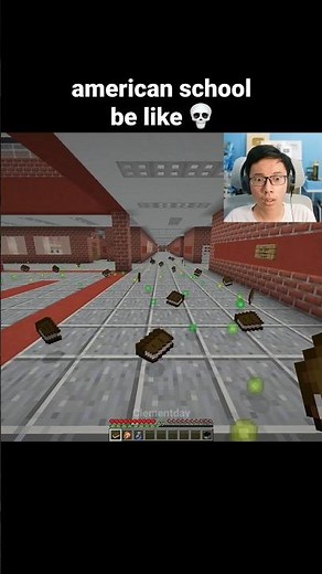 Minecraft American School Moment