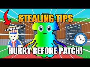 NEW Steal a Brainrot SOLO Stealing Tips! - Roblox Best Secret Method After Update!