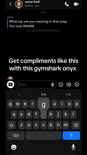 Get Compliments with Gymshark Onyx Quality Gear