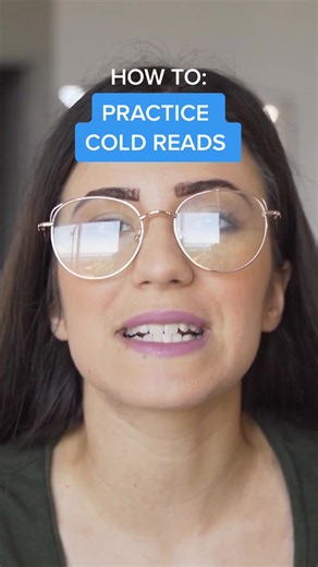 Acting Tip: How to Practice Cold Reads