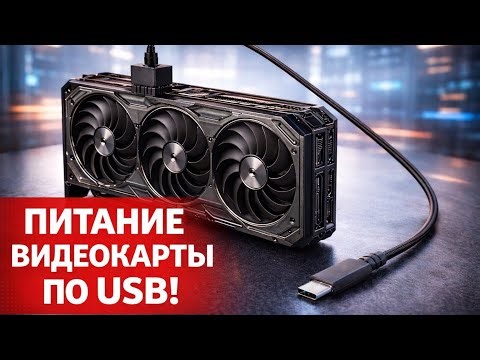 😵ТАКОГО НИКТО НЕ ДЕЛАЛ А ЭТО ВОЗМОЖНО!⚡ПИТАНИЕ GPU ПО USB🤯 НОВЫЙ РЕКОРД МОЩНОСТИ 😳USB НА ПРЕДЕЛЕ 