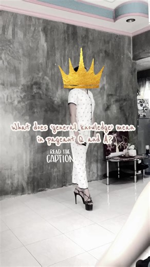 @️ “General knowledge” in pageant Q&A is actually very broad. It can include topics about society, values, leadership, youth concerns, community issues, current events, and more. That’s why when people ask for “general knowledge questions,” it’s hard to give an exact list that will surely come out on pageant night. So the questions below are not meant to predict the exact questions that will be asked. They are simply practice questions that can help you: -get used to common pageant topics -pract