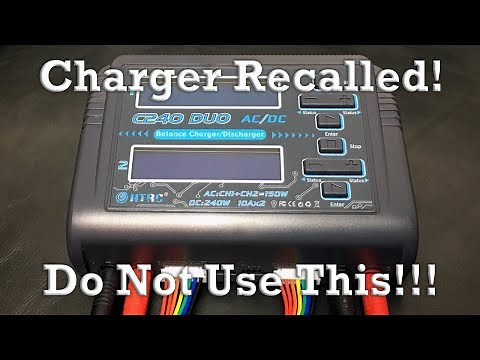 Recalled! Do Not Use | HTRC C240 Duo Lipo Battery Charger Review