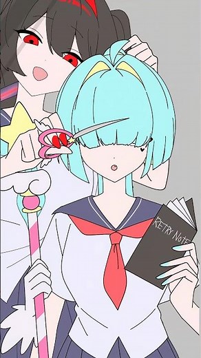 ふたつの木馬 (Futatsu no Mokuba) 創作 / 初音ミク・重音テト #初音ミク #重音テト #ボーカロイド #vocaloid #アニメーション