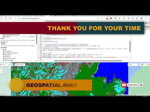 Machine learning Image classification using GEE