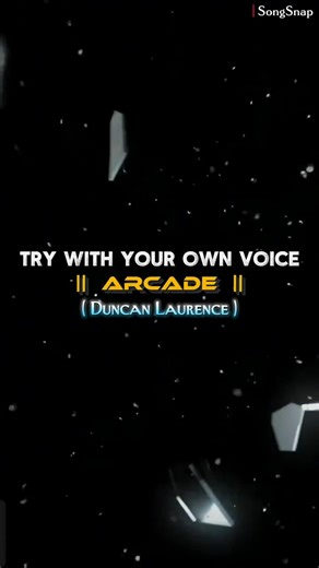 Arcade Song Lyrics 🥀🔥 - Try With Your Own Voice #shortsfeed#songlyrics#lyrics#shorts