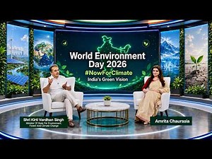 World Environment Day 2026: #NowForClimate — India’s Green Vision | 05 June, 2026