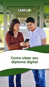 🎓📲 Você sabia que agora o diploma da Unifap é digital? O processo é feito diretamente pelo SIGAA: 👉 Acesse a aba Ensino 👉 Clique em “Solicitar validação de documentos para registro de diploma” 👉 Anexe a documentação necessária 👉 Aguarde a colação de grau Prontinho! Em alguns dias, seu diploma já estará disponível no sistema. ✨ 📌 Atenção: quem já colou grau em 2025 também pode inserir a documentação no SIGAA para agilizar o processo. | Unifap-Oficial