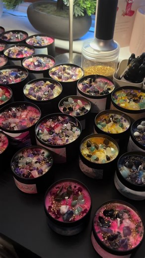 Hand-Poured Candles: A Touch of Magic and Intention