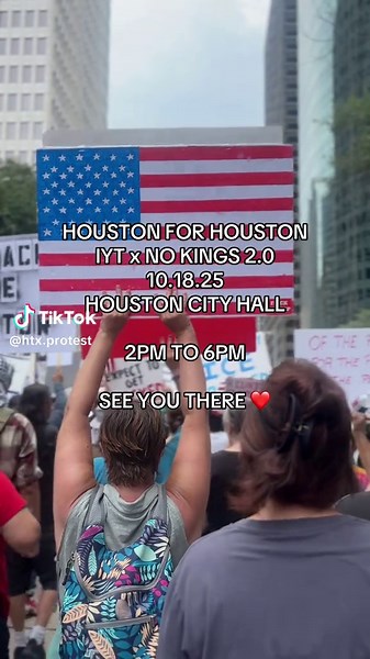 Houston IYT x No Kings 2.0: Join the March for Justice