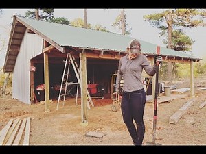 Converting old barn into SOLAR POWERED workshop | Part 2