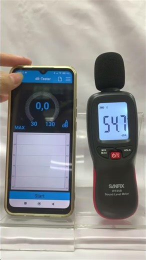 SANFIX WT-85B BLUETOOTH TUTORIAL SOUND LEVER METER