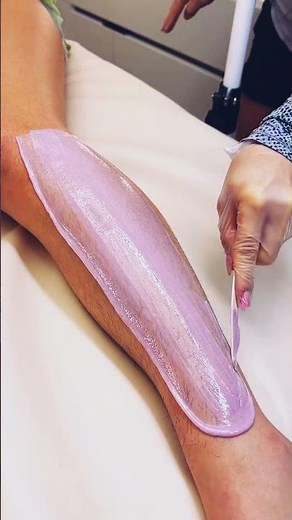 satisfying Brazilian wax #waxingasmr #buttwax #bikiniwax