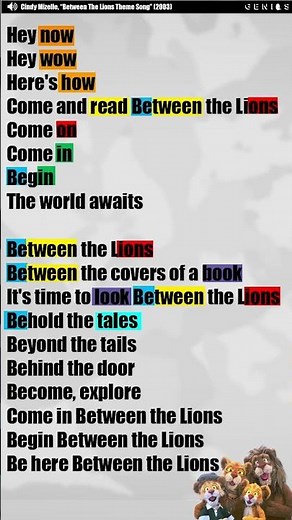Deconstructing Between The Lions Theme Song #mightyghost #amightyghost #pbskids #betweenthelions