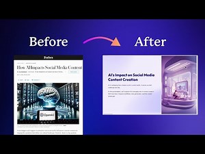 How to turn Articles into Presentations with AI in Minutes