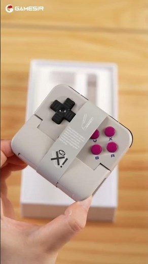 Unboxing the GameSir Pocket Taco with us. The golden age stays in your pocket. 🍃