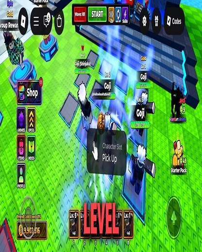 HOW TO LEVEL UP AND FUSE UNITS!! Roll A Anime To Fight#roblox #shorts