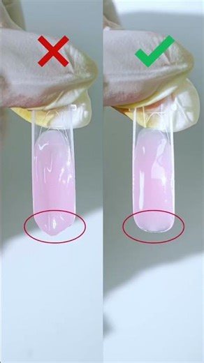 How to Create Perfect Dual Form Nail Extensions Step by Step💅#nailforms #polygel #gelnails #bqan