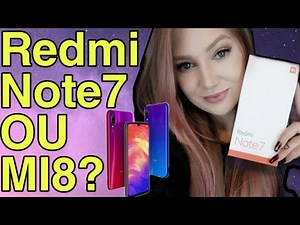 Redmi Note7 XIAOMI UNBOXING +TESTE CÂMERA 💕