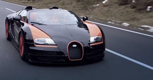 Bugatti Veyron Grand Sport Vitesse Breaks Land Speed Record – Video