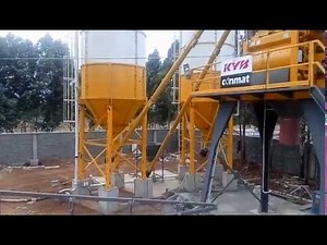 KYB Conmat - Overseas Concrete Batching Plant - CRP 600