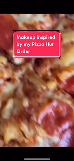 Creative Makeup Tutorial Inspired by Pizza Hut
