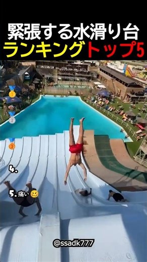 Top 5 most nerve-wracking water slides