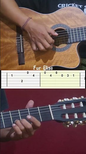 Tutorial Gitar Fur Elise Versi Lambat💥