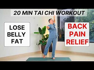 20 Min Tai Chi Workout 🔥 Burn Belly Fat & Relieve Shoulder Pain | Gentle & Beginner Friendly