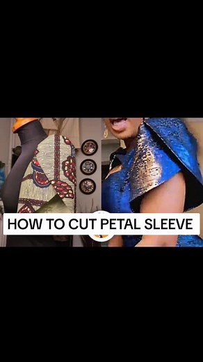How to Cut Petal Sleeve Tutorial