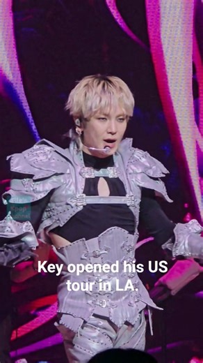 ‪@SHINee‬ Key performance Helium on his first US tour stop in LA. #shinee #샤이니 #kpopshorts