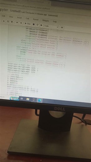 ATM Machine by using simple C++