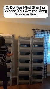 7.4K views · 57 reactions | Here are the details for the stackable bins I’ve recently started using ❤️ | Shea Walker | Facebook