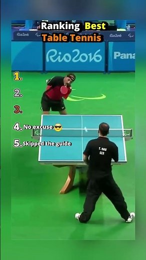 Ranking Best Table Tennis