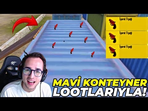 WIN WITH BLUE CONTAINER LOOTS? PUBG MOBILE