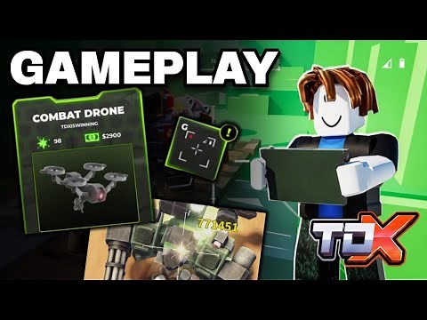 First Look at The New Combat Drone - TDX