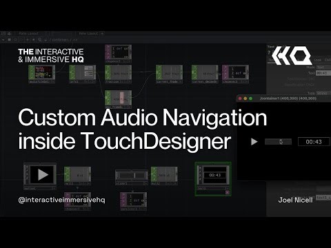 Custom Audio Navigation in TouchDesigner