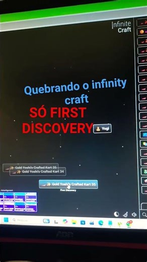 QUEBREI O #infinitycraft