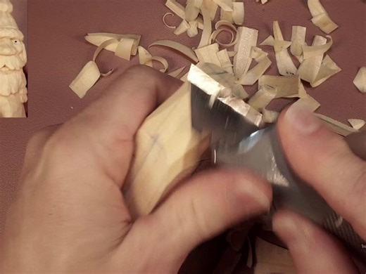 How to Whittle Santa for Beginners