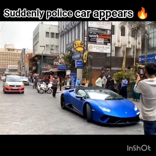 Lamborghini vs police 🔥 #lamborghini #police #india