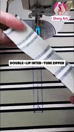Sewing an Open Zipper Neckline Tutorial