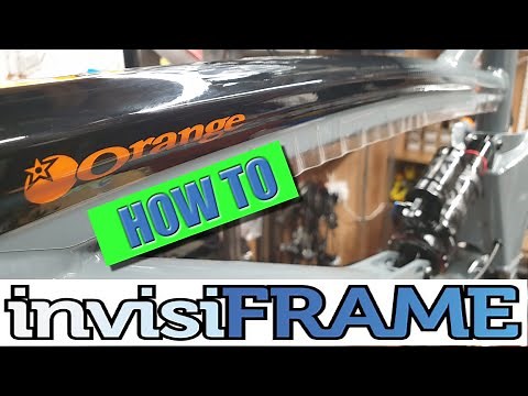 How to apply Invisiframe bike protection