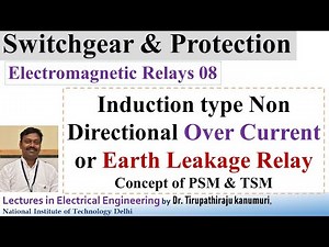 SGP308 Induction type Non Directional Over Current or Earth Leakage Relay