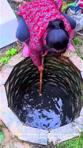 Unbelievable Hidden Fish Farm Scooping Dinner Out of A Well 🐟💧
