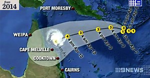 Cyclone Ita approaches coast