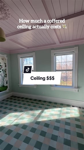 DIY Coffered Ceiling Cost Breakdown